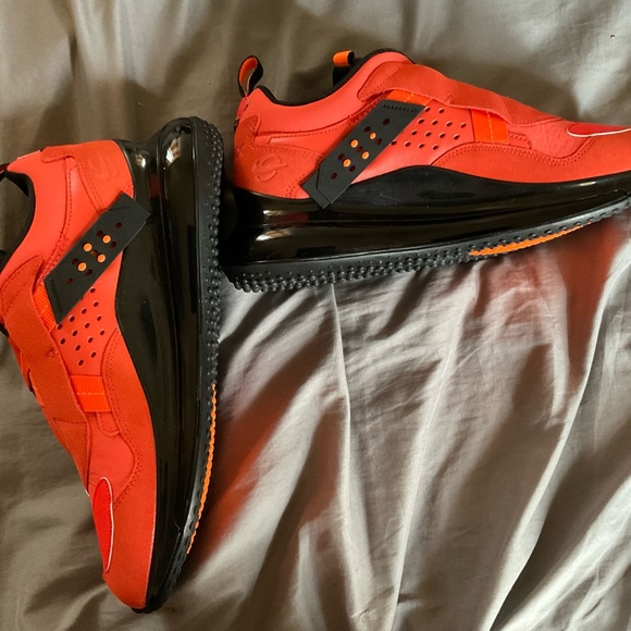 Size 11 OBJ Orange and Black SLIP New in Box-Authenticated - Picture 5 of 7